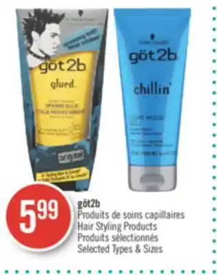 Pharmaprix got2b Hair Styling Products offer
