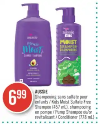 Pharmaprix AUSSIE Shampooing enfants Shampoo (457 mL), Pump Shampoo or Conditioner (778 mL) offer