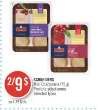 Pharmaprix SCHNEIDERS Mini Charcuterie (75 g) offer