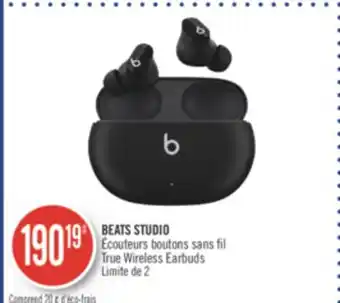 Pharmaprix BEATS STUDIO True Wireless Earbuds offer