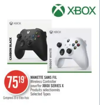 Pharmaprix MANETTE SANS FIL Wireless Controller for XBOX SERIES X offer