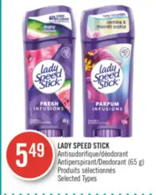 Pharmaprix LADY SPEED STICK Deodorant offer