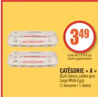 Pharmaprix CATÉGORIE A Large White Eggs offer