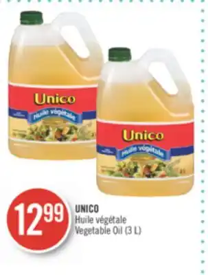 Pharmaprix UNICO Vegetable Oil offer