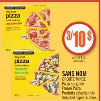 Pharmaprix NO NAME Frozen Pizza offer