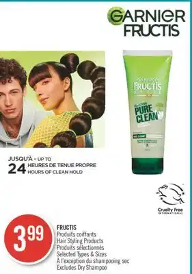Pharmaprix FRUCTIS Hair Styling Products offer