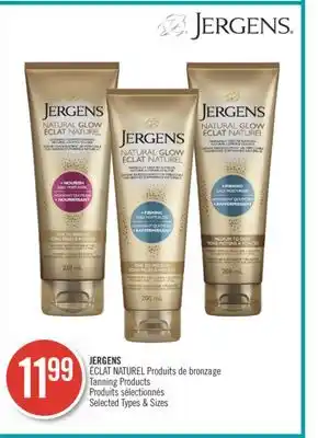 Pharmaprix JERGENS ECLAT NATUREL Selected Types & Product offer