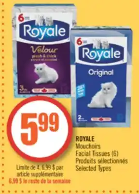 Pharmaprix ROYALE Facial Tissues offer