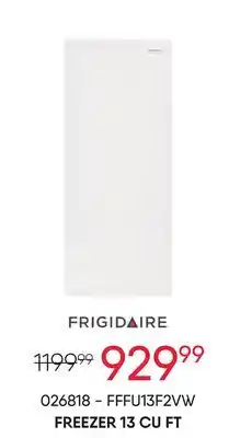 Meubles RD FREEZER 13 CU FT offer