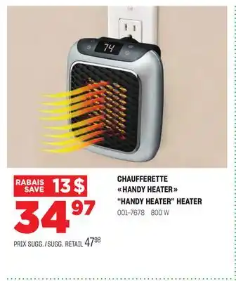 CHAUFFERETTE HANDY HEATER