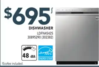 Réno Dépôt LG DISHWASHER offer