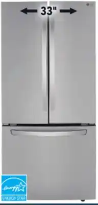 Réno Dépôt LG 25 CU. FT. REFRIGERATOR offer