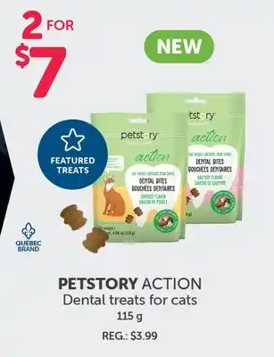 Mondou PETSTORY ACTION Dental treats for cats offer
