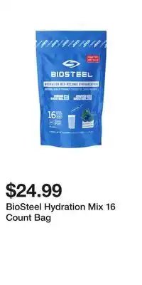 Sport Chek BioSteel Hydration Mix 16 Count Bag offer