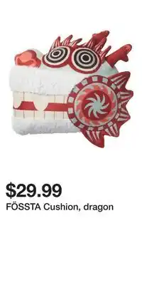 IKEA FÖSSTA Cushion, dragon offer