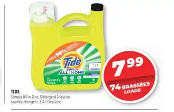 Familiprix TIDE Simply All in One, Laundry detergent offer