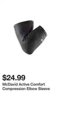 Sport Chek McDavid Active Comfort Compression Elbow Sleeve offer