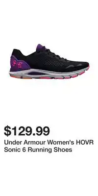 Sport Chek Under Armour Women's HOVR Sonic 6 Running Shoes offer