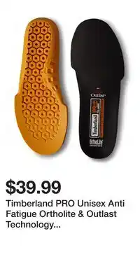 Mark's Timberland PRO Unisex Anti Fatigue Ortholite & Outlast Technology Insole offer