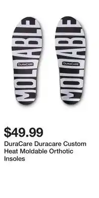 Mark's DuraCare Duracare Custom Heat Moldable Orthotic Insoles offer