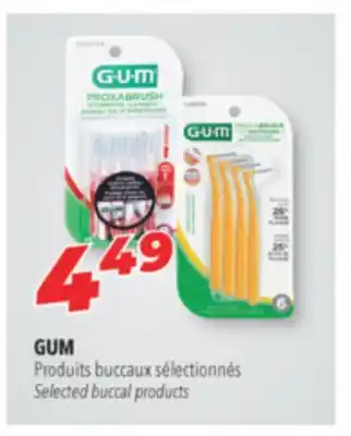 Familiprix GUM Selected buccal products offer