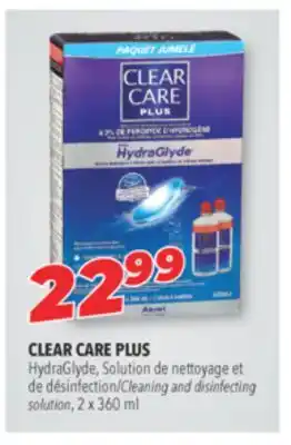 Familiprix CLEAR CARE PLUS Cleaning and disinfecting solution offer