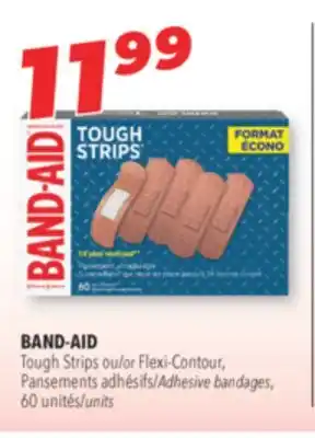 Familiprix BAND-AID Tough Strips or Flexi-Contour, Adhesive bandages offer