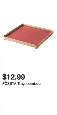 IKEA FÖSSTA Tray, bamboo offer