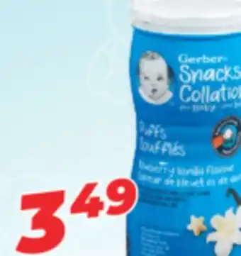 Familiprix GERBER Selected baby foods offer