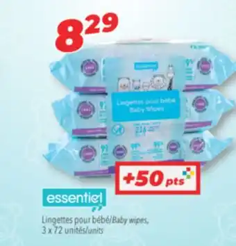 Familiprix essentiel Baby wipes offer