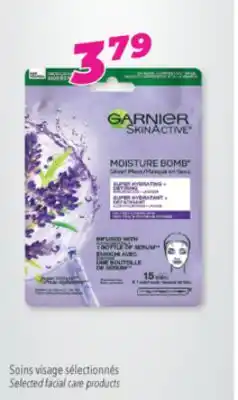 Familiprix GARNIER Selected facial care products offer