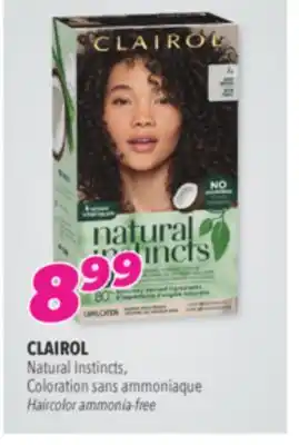Familiprix CLAIROL Natural Instincts, Haircolor ammonia-free offer