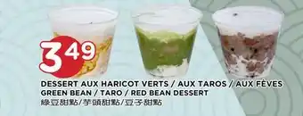 Kim Phat GREEN BEAN / TARO / RED BEAN DESSERT offer