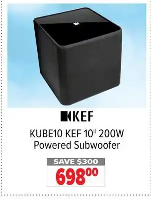 2001 Audio Video KEF 10 200W Powered Subwoofer offer