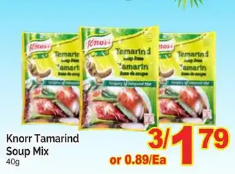 T&T Supermarket KNORR TAMARIND SOUP MIX, 40g offer