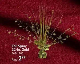 Party City Spray Centrepiece offer