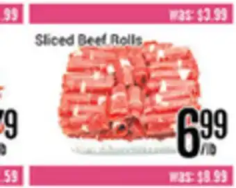 Nations Fresh Foods Sliced Beef Rolls offer