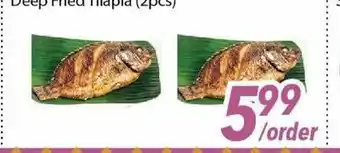Bestco Food Mart Deep fried tilapia(2pcs) offer