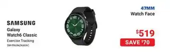 Visions Electronics SAMSUNG Galaxy Watch6 Classic offer