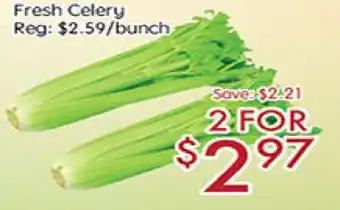 Sunny Food Mart Fresh Celery offer