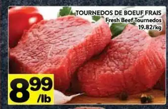 Supermarché PA Fresh Beef Tournedos offer