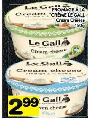 Supermarché PA LE GALL Cream Cheese offer