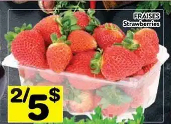Supermarché PA Strawberries offer