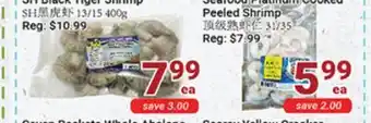 Oceans Fresh Food Market SH Black Tiger Shrimp offer