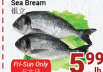 Oceans Fresh Food Market Sea Bream offer
