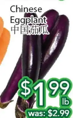Ample Food Market Chinese Eggplant offer