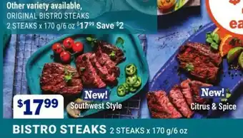 BISTRO STEAKS