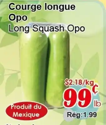 Marche C&T Long Squash Opo offer