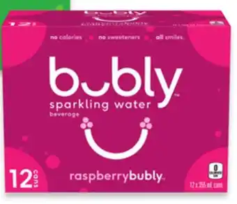 Walmart bubly Sparkling Water Beverage offer