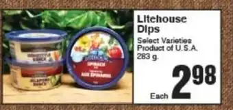 AG Foods Litehouse Dips offer